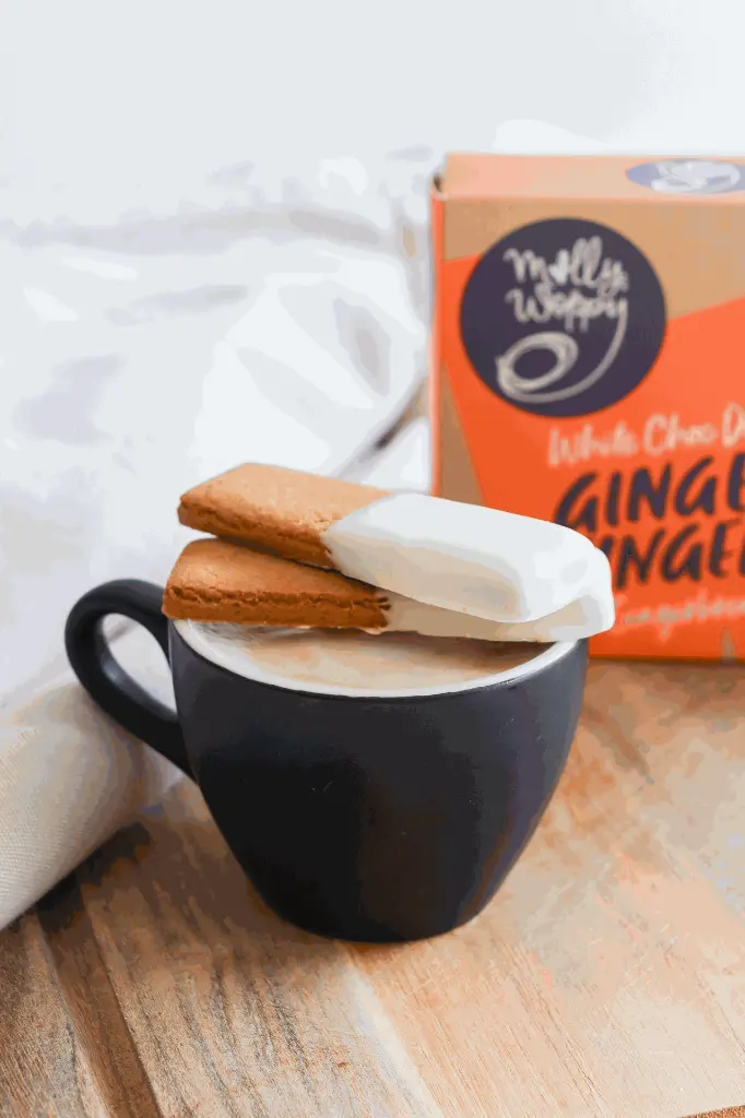 Gingerbread White Choc Dipped Ginger Fingers Artisan Cookies 165g